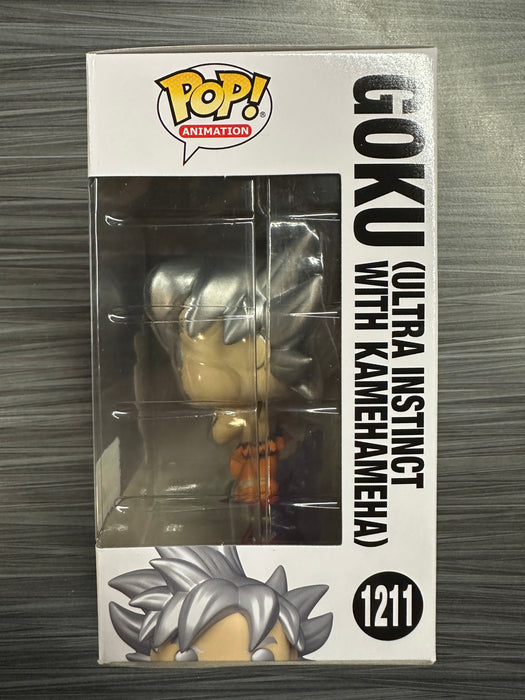 Funko POP! Animation: DragonBall Z - Goku (Ultra Instinct w/ Kamehameha)(2022 NYCC)(Damaged Box)  #1211