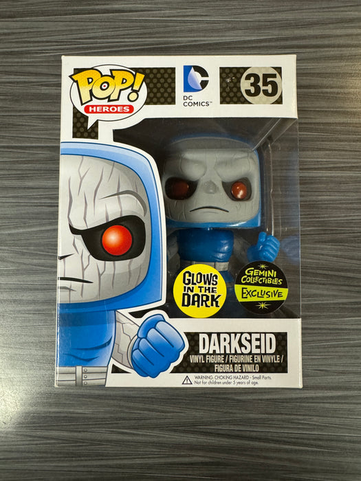 Funko POP! Heroes: DC Comics - Darkseid (GiTD)(Gemini Collectibles)(Damaged Box)[C] #35