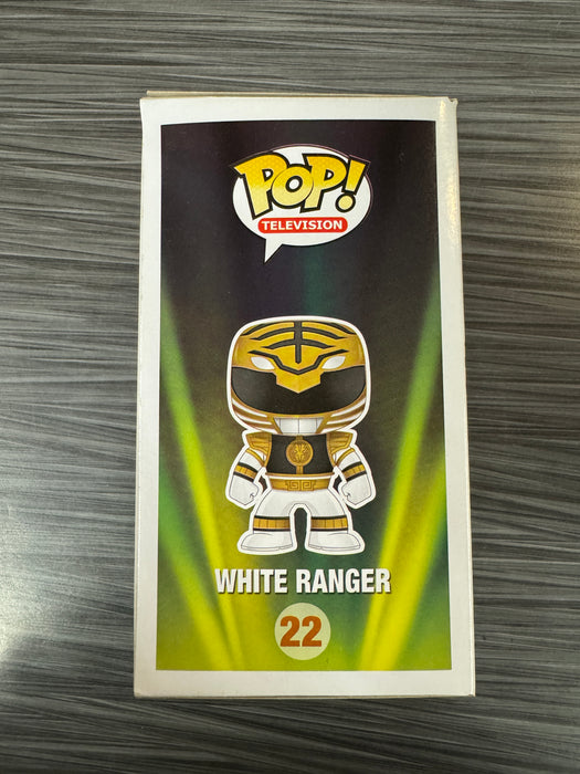 Funko POP! Television: Mighty Morphin Power Rangers - White Ranger (Damaged Box)[B] #22