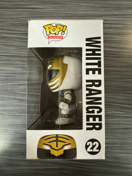 Funko POP! Television: Mighty Morphin Power Rangers - White Ranger (Damaged Box)[B] #22