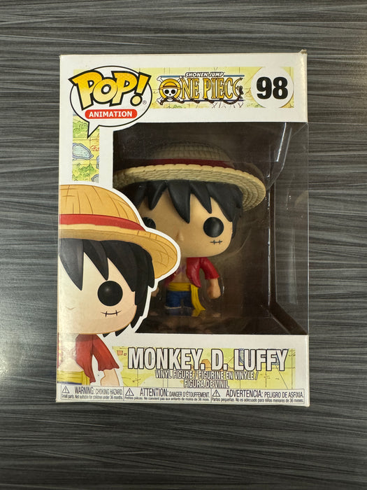 Funko POP! Animation: One Piece - Monkey. D. Luffy (2018)(Damaged Box) #98