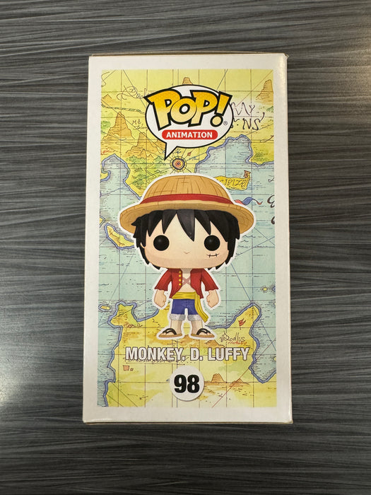 Funko POP! Animation: One Piece - Monkey. D. Luffy (2018)(Damaged Box) #98