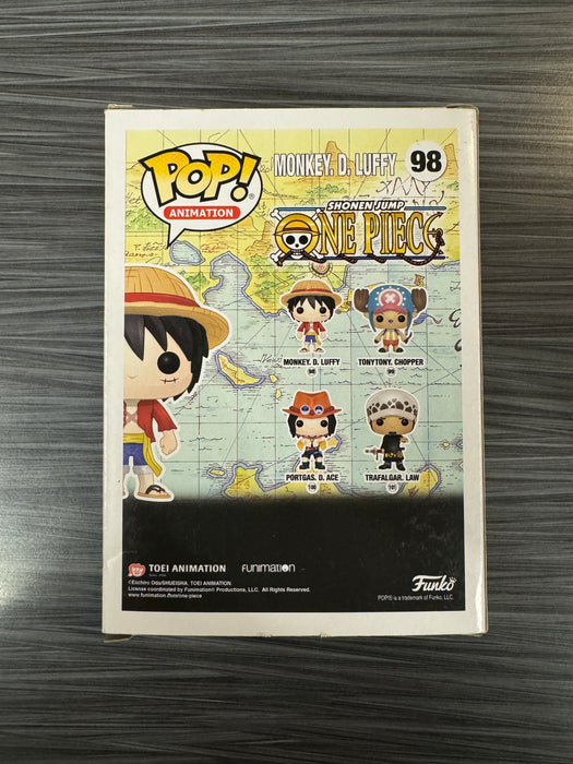 Funko POP! Animation: One Piece - Monkey. D. Luffy (2018)(Damaged Box) #98