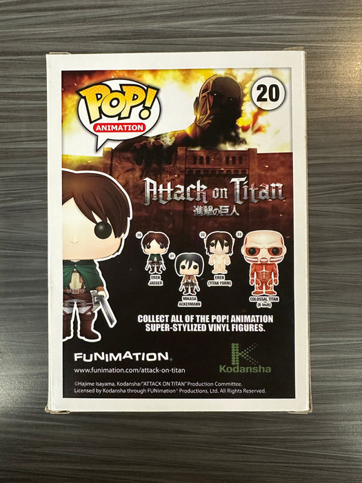 Funko POP! Animation: Attack on Titan - Eren Jaeger (Bait)(Damaged Box) #20