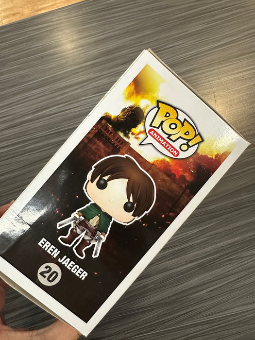 Funko POP! Animation: Attack on Titan - Eren Jaeger (Bait)(Damaged Box) #20