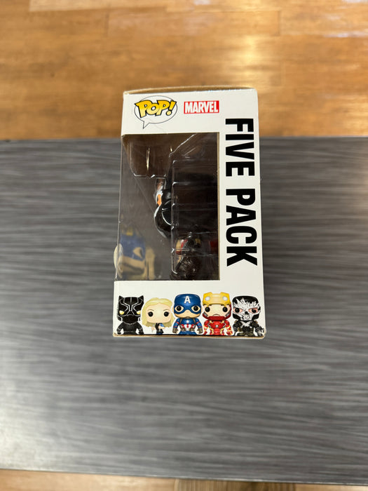 Funko POP! Marvel: Captain America Civil War - Captain America / Iron Man / Agent 13 / Black Panther / Crossbones (Disney Exclusive)(5000 PCs) [5-Pack]