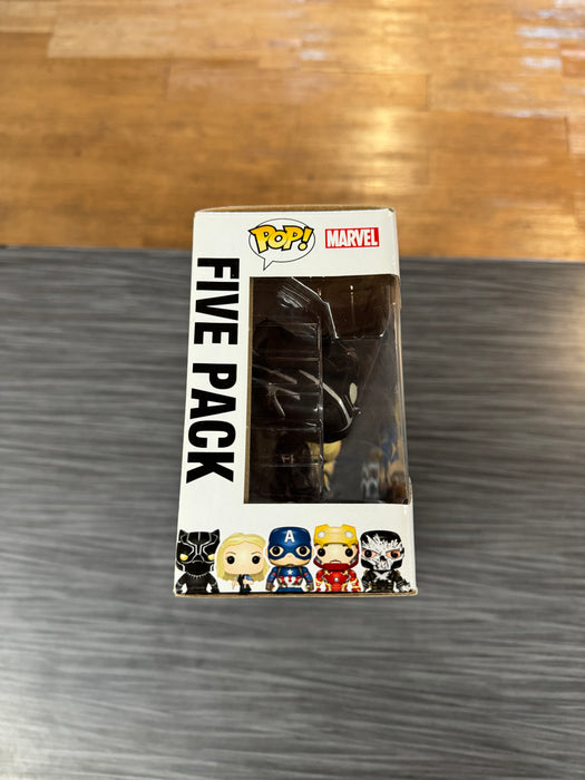 Funko POP! Marvel: Captain America Civil War - Captain America / Iron Man / Agent 13 / Black Panther / Crossbones (Disney Exclusive)(5000 PCs) [5-Pack]