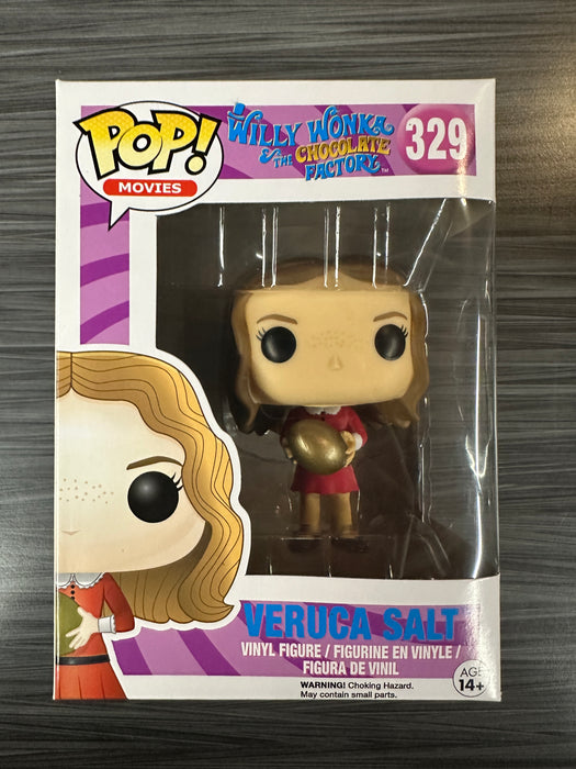 Funko POP! Movies: Willy Wonka & The Chocolate Factory - Veruca Salt (Damaged Box) #329