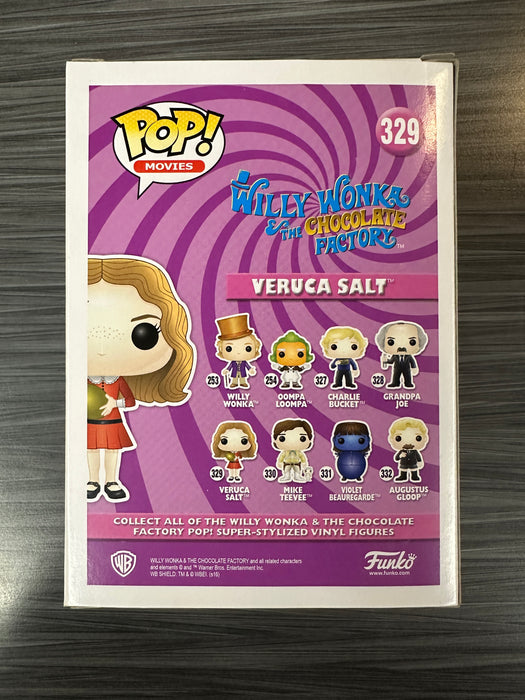 Funko POP! Movies: Willy Wonka & The Chocolate Factory - Veruca Salt (Damaged Box) #329