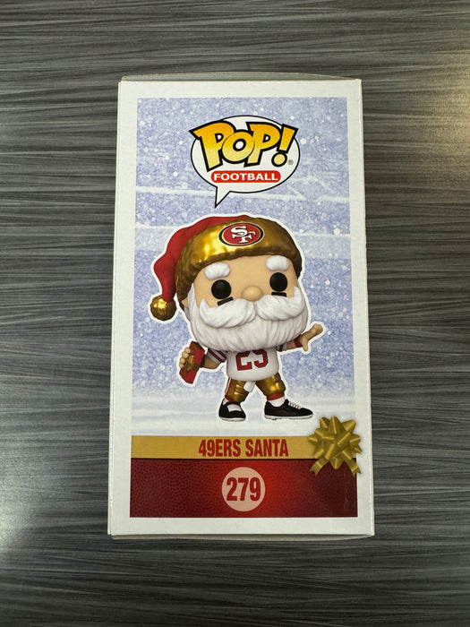 Funko POP! Football: 49ers Santa (Fanatics 2024)(Damaged Box)[D] #279