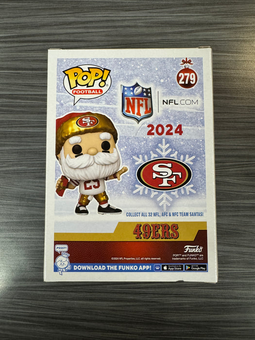 Funko POP! Football: 49ers Santa (Fanatics 2024)(Damaged Box)[D] #279