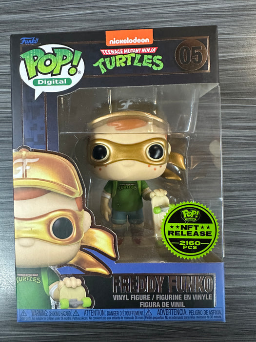 Funko POP! Digital: Teenage Mutant Ninja Turtles - Freddy Funko (NFT Release)(2160 PCS) #05