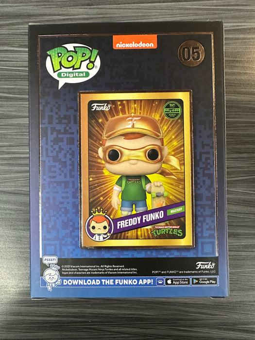 Funko POP! Digital: Teenage Mutant Ninja Turtles - Freddy Funko (NFT Release)(2160 PCS) #05