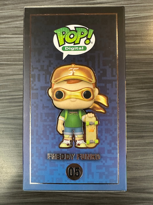 Funko POP! Digital: Teenage Mutant Ninja Turtles - Freddy Funko (NFT Release)(2160 PCS) #05