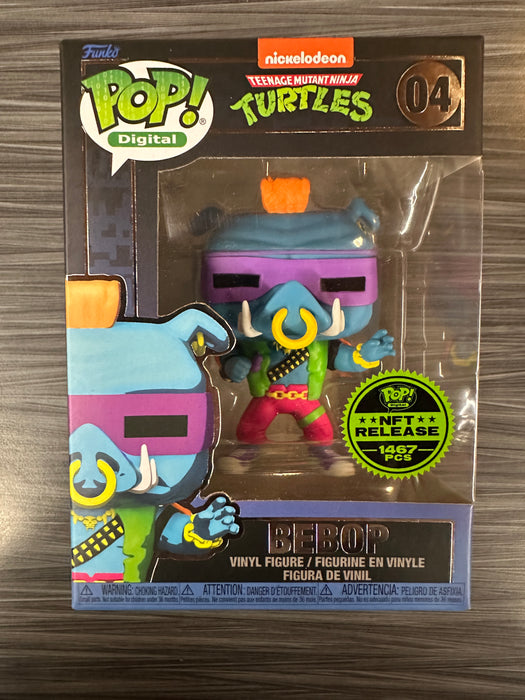 Funko POP! Digital: Teenage Mutant Ninja Turtles - Bebop (NFT Release)(1467 PCS) #04