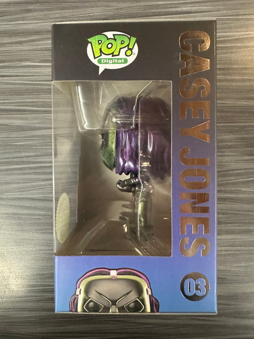 Funko POP! Digital: TMNT - Casey Jones (NFT Release)(1467 PCS)(Damaged Box) #03