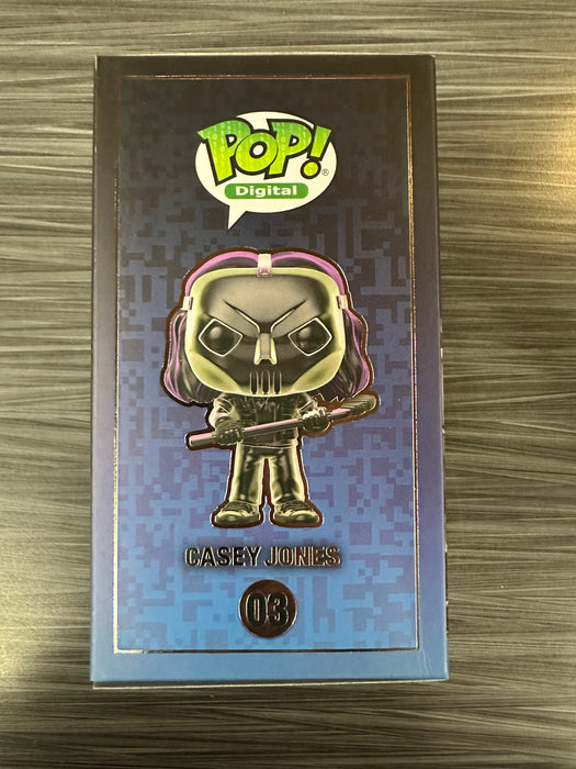 Funko POP! Digital: TMNT - Casey Jones (NFT Release)(1467 PCS)(Damaged Box) #03