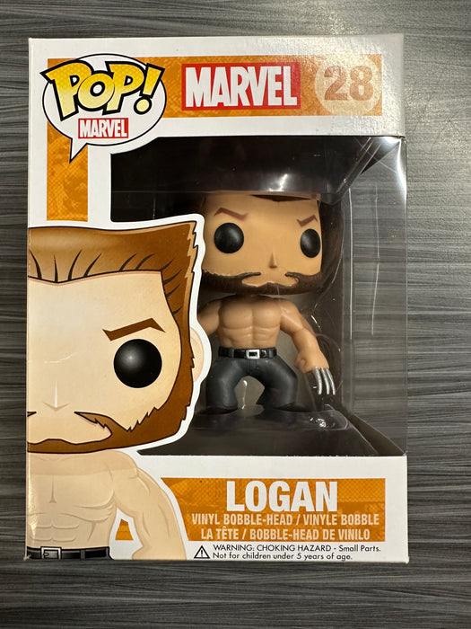 Funko POP! Marvel: Marvel - Logan (Damaged Box) [A] #28