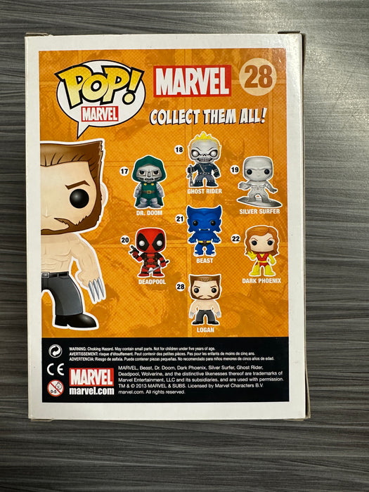 Funko POP! Marvel: Marvel - Logan (Damaged Box) [A] #28