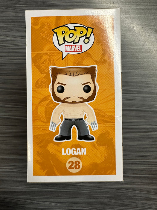 Funko POP! Marvel: Marvel - Logan (Damaged Box) [A] #28