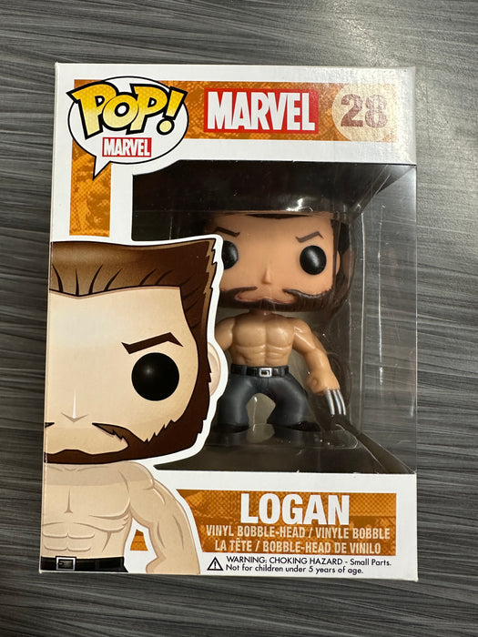 Funko POP! Marvel: Marvel - Logan (Damaged Box) [B] #28