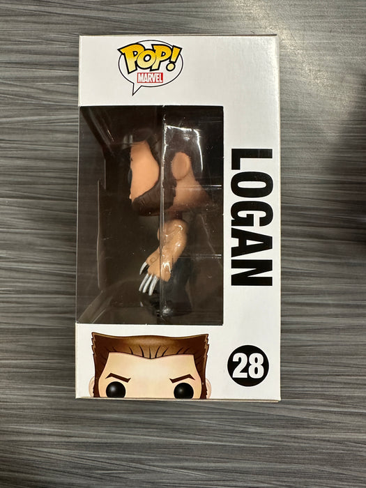 Funko POP! Marvel: Marvel - Logan (Damaged Box) [B] #28