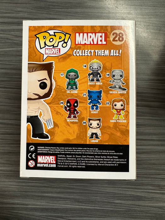 Funko POP! Marvel: Marvel - Logan (Damaged Box) [B] #28