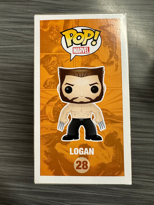 Funko POP! Marvel: Marvel - Logan (Damaged Box) [B] #28