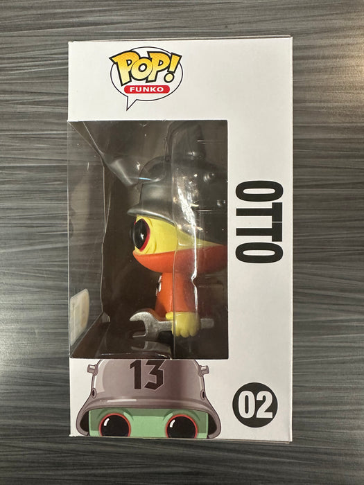 Funko POP! Funko: Otto [Orange](2016 SDCC 480 PCS)(Damaged Box) #02