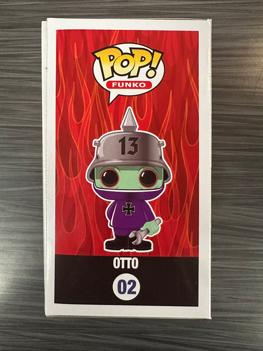 Funko POP! Funko: Otto [Orange](2016 SDCC 480 PCS)(Damaged Box) #02