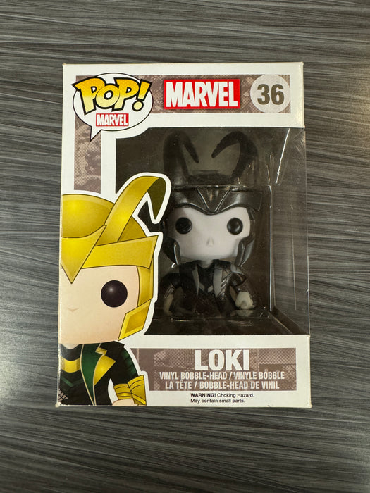 Funko POP! Marvel: Marvel - Loki (Hot Topic)(Damaged Box)(Missing Sticker) #36