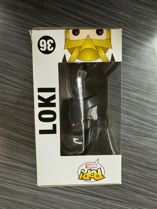 Funko POP! Marvel: Marvel - Loki (Hot Topic)(Damaged Box)(Missing Sticker) #36