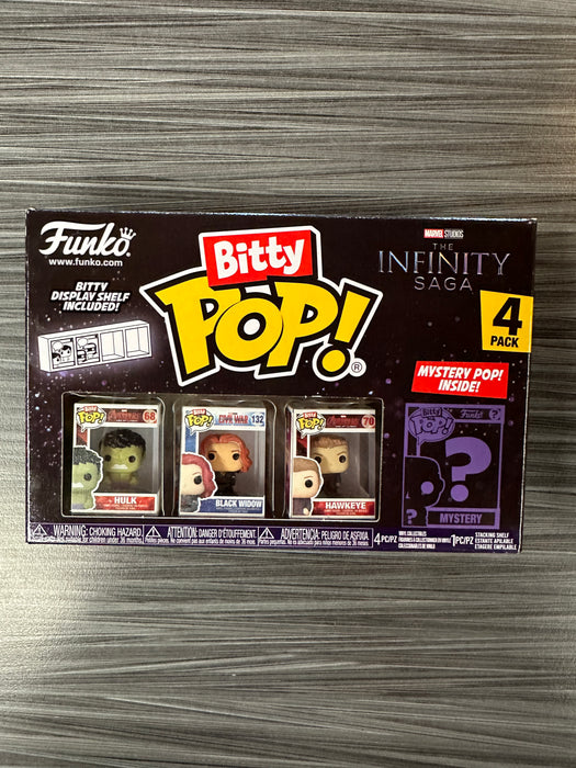 Funko Bitty POP! Marvel: Hulk/Black Widow/Hawkeye - Series 2 4-Pack