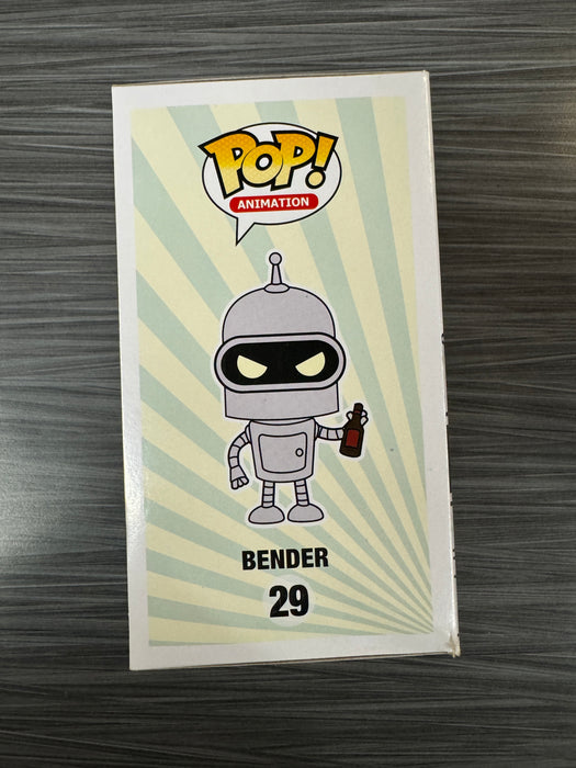 Funko POP! Animation: Futurama - Bender (2015 SDCC)(Damaged Box) #29