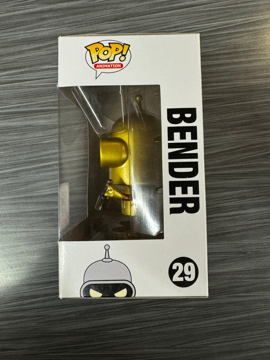 Funko POP! Animation: Futurama - Bender (2015 SDCC)(Damaged Box) #29