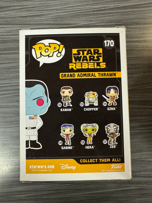 Funko POP! Star Wars Rebels: Grand Admiral Thrawn (2017 Galactic Convention)(Damaged Box) #170