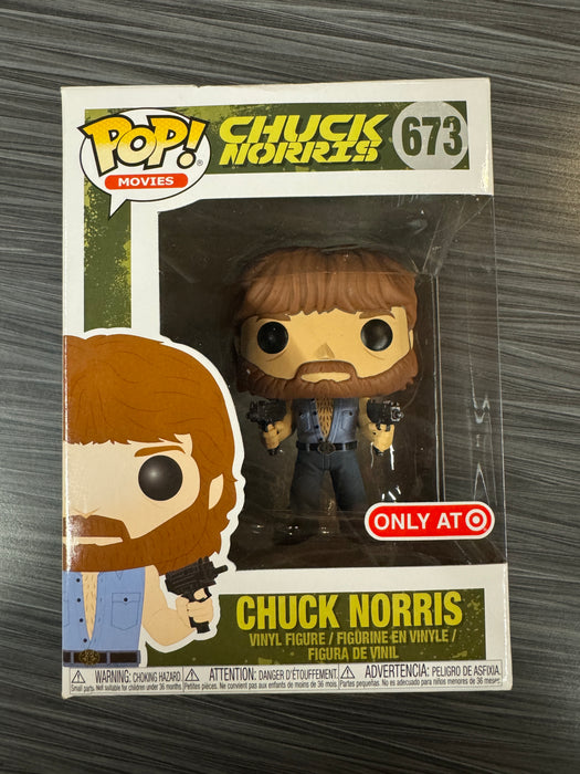 Funko POP! Movies: Chuck Norris (Target)(Damaged Box) #673