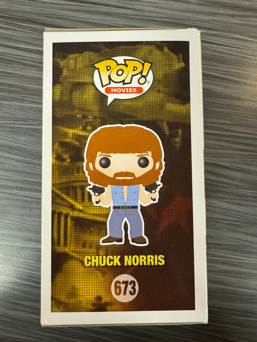 Funko POP! Movies: Chuck Norris (Target)(Damaged Box) #673