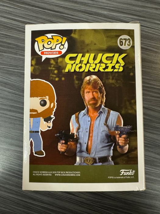 Funko POP! Movies: Chuck Norris (Target)(Damaged Box) #673