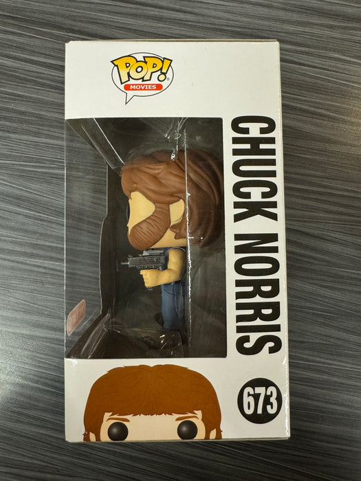 Funko POP! Movies: Chuck Norris (Target)(Damaged Box) #673