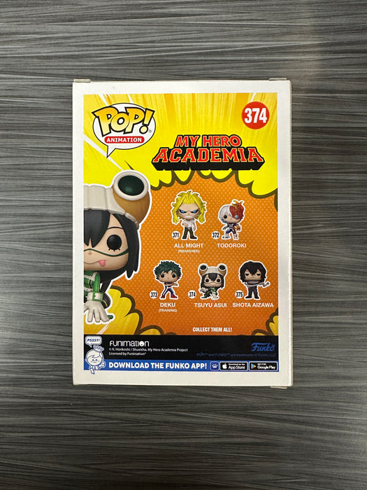 Funko POP! Animation: My Hero Academia - Tsuyu Asui [Clear](2021 NYCC)(Damaged Box) [C] #374