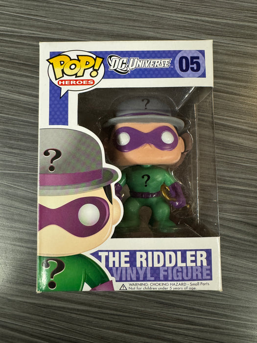 Funko POP! Heroes: DC Universe - The Riddler (Damaged Box) #05