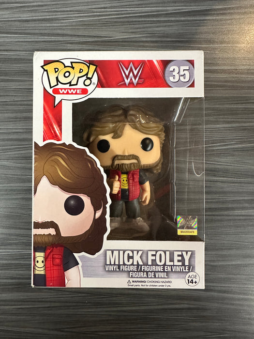 Funko POP! WWE: Mick Foley (Damaged Box) [C] #35