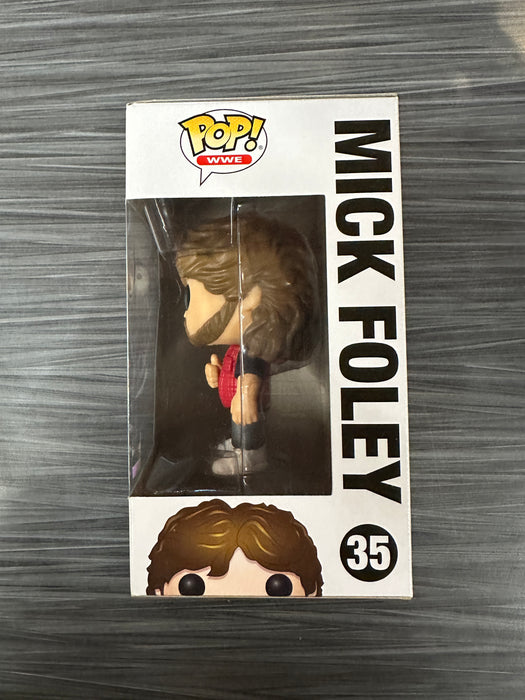 Funko POP! WWE: Mick Foley (Damaged Box) [C] #35