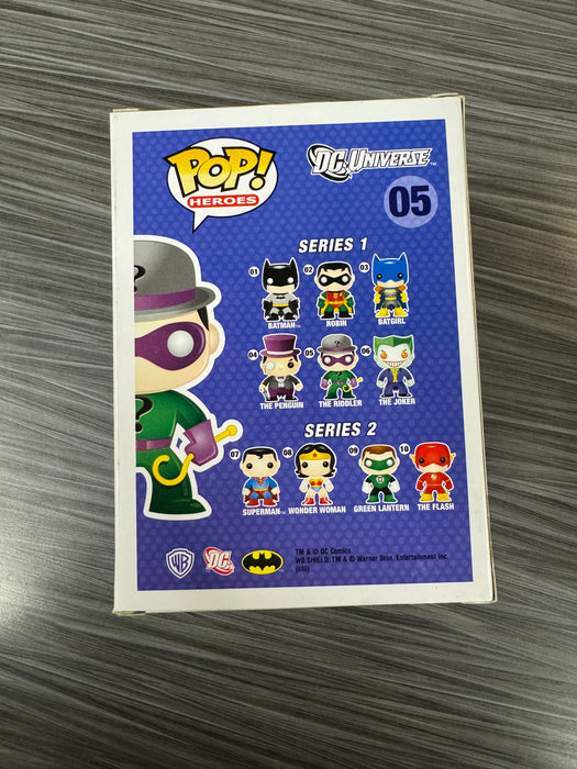 Funko POP! Heroes: DC Universe - The Riddler (Damaged Box) #05