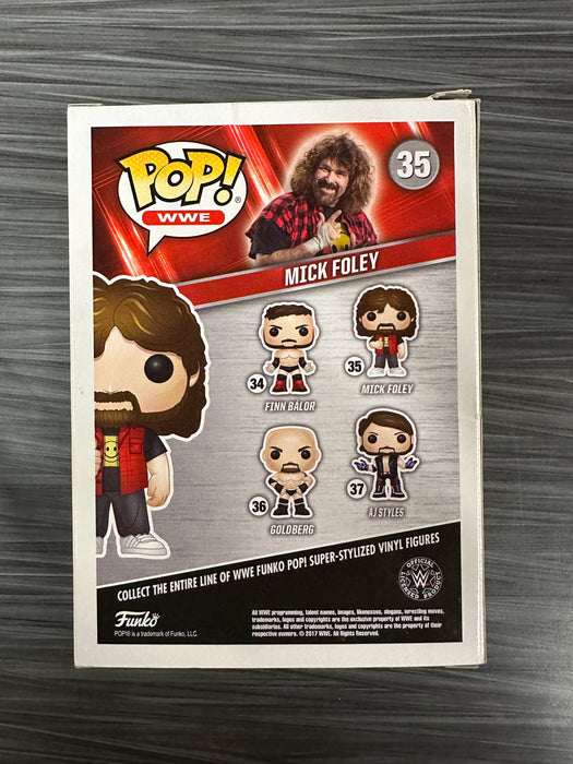 Funko POP! WWE: Mick Foley (Damaged Box) [C] #35