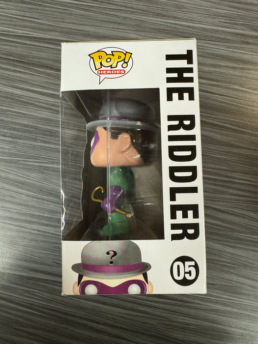 Funko POP! Heroes: DC Universe - The Riddler (Damaged Box) #05