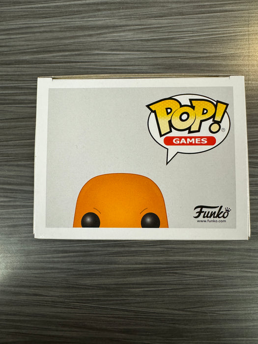 Funko POP! Games: Pokemon - Charmander (Flocked)(2020 ECCC)(Damaged Box) #455