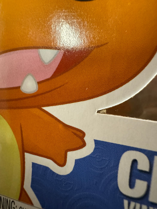 Funko POP! Games: Pokemon - Charmander (Flocked)(2020 ECCC)(Damaged Box) #455