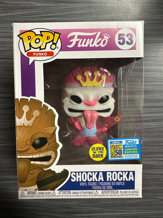 Funko POP! Funko: Shocka Rocka (GiTD)(2019 SDCC)(Damaged Box) #53